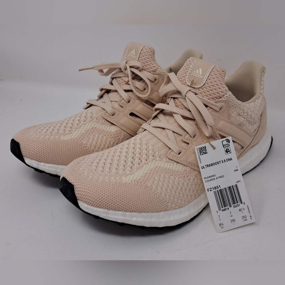 NEW Adidas Women's Ultraboost 5.0 DNA Running Shoes Sneakers Natural Size 8.5 US - Picture 7 of 14